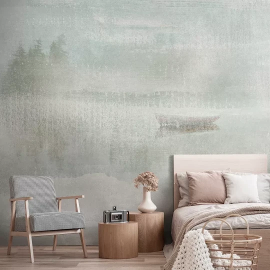 Tecnografica 73139-3 Landscapes Delta Green - mural w krajobraz jeziora