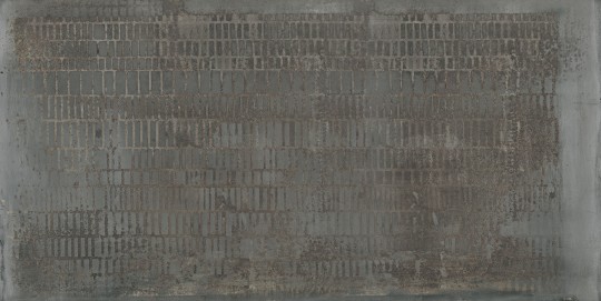 Tecnografica 72460-2 Material Mood Ginza Silver - mural imitujący cegły