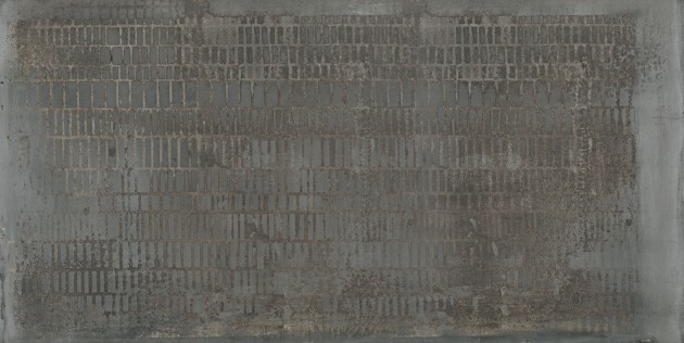 Tecnografica 72460-2 Material Mood Ginza Silver - mural imitujący cegły