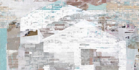 Tecnografica 58975-1 Material Mood Berlin Original - mural imitujący cegły