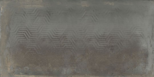 Tecnografica 72463-2 Material Mood Belleville Silver - mural w geometryczny wzór