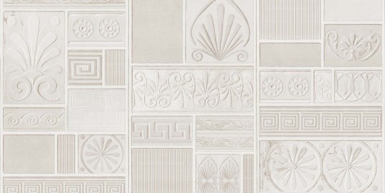 Tecnografica 81380-2 Material Mood Creta Warm - mural imitujący płytki