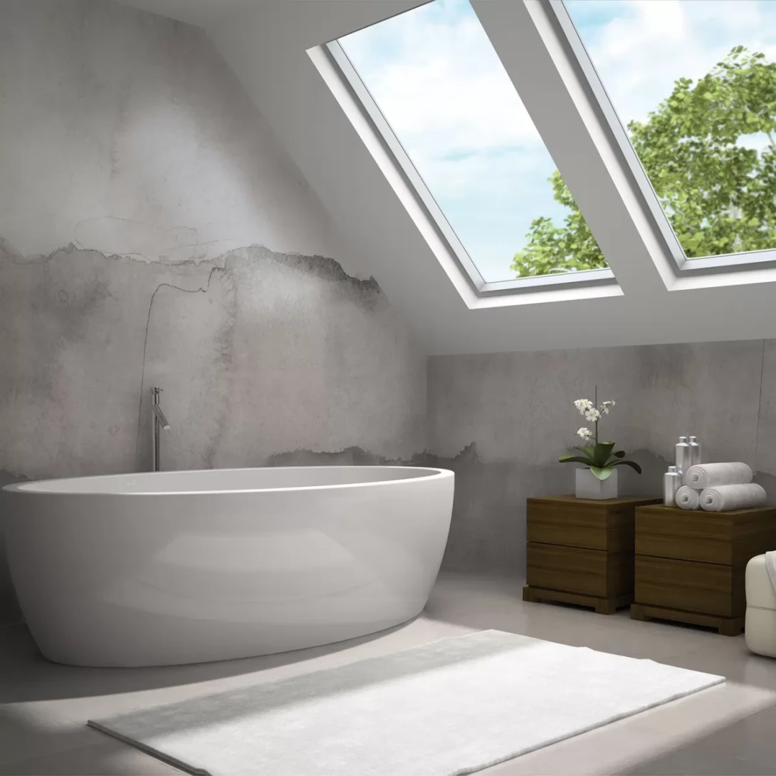 Tecnografica 59077-1 Material Mood Dover - mural imitujący betonową ścianę