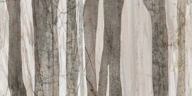 Tecnografica 57115-1 Material Mood Forest Brown - mural z motywem lasu