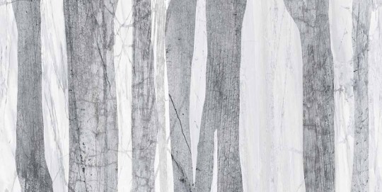 Tecnografica 57115-2 Material Mood Forest White - mural z motywem lasu