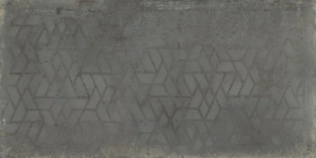 Tecnografica 72462-2 Material Mood Noord Silver - mural w geometryczny wzór