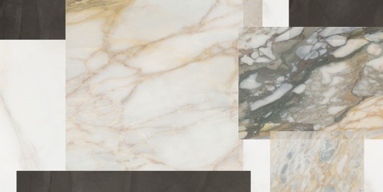 Tecnografica 67142-1 Material Mood Madison Square - mural imitujący marmur