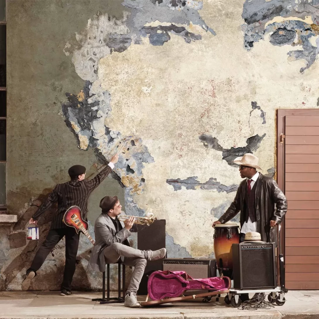 Tecnografica 64087-1 Material Mood The Fathers - mural w twarz