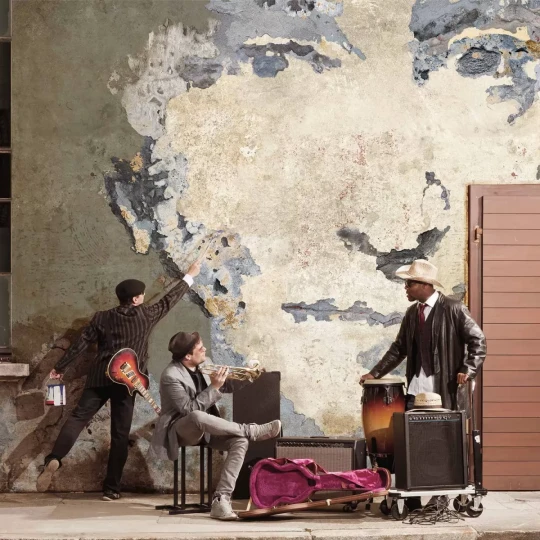 Tecnografica 64087-1 Material Mood The Fathers - mural w twarz