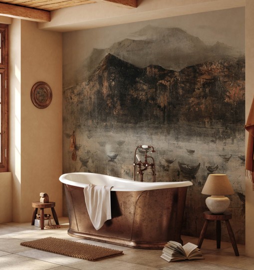 Wall Art Barca - mural w górski krajobraz