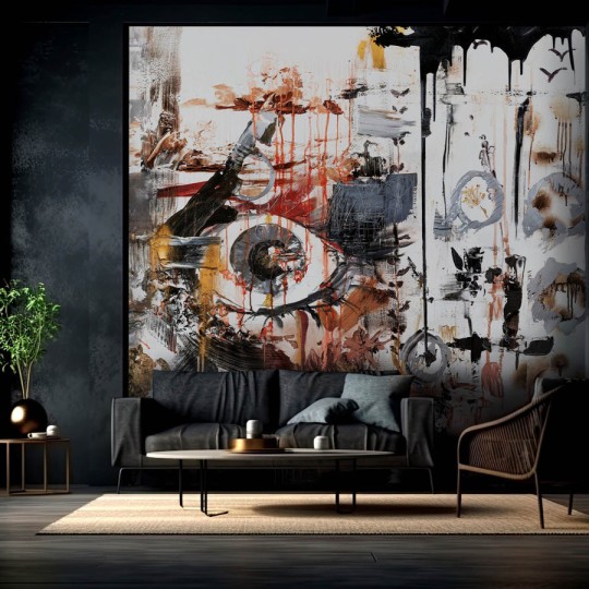 Wall Art Madness - mural w abstrakcyjny wzór