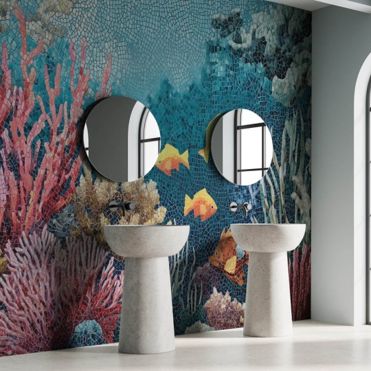 Wall Art Oceania - mural w podwodny krajobraz