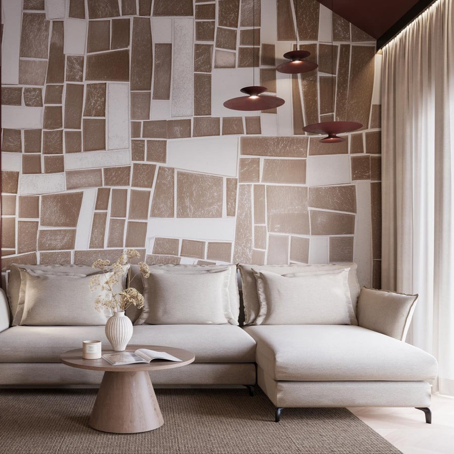 Wall Art Mosaico Light - mural w mozaikę