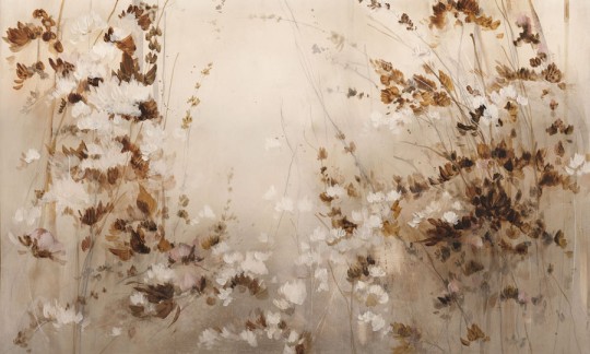 Wall Art Marron - mural w suszone kwiaty