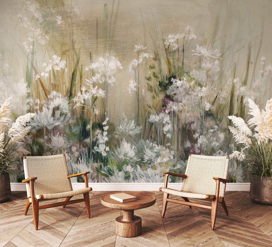 Wall Art Amarillo - mural w polne rośliny