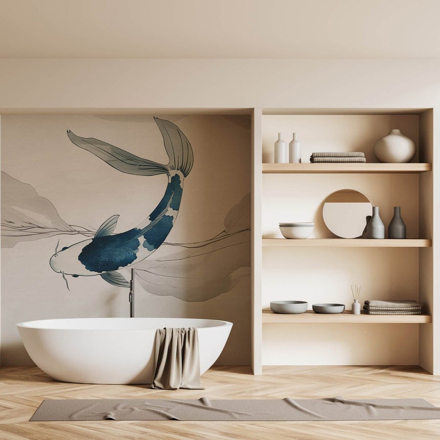 Wall Art Koi - mural w rybki koi
