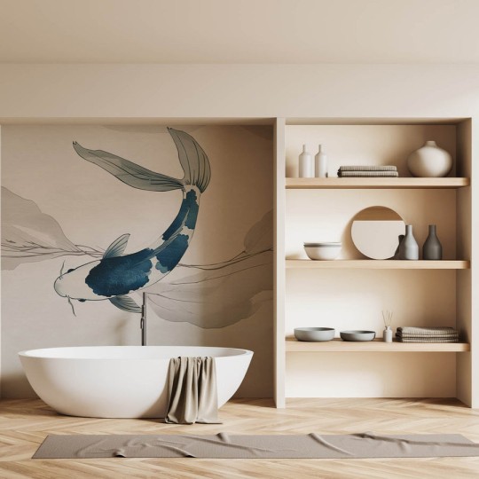 Wall Art Koi - mural w rybki koi