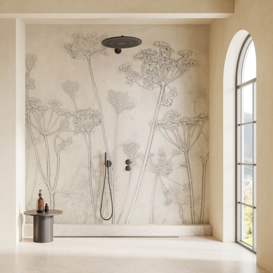 Wall Art Erbario Light - mural w suszone rośliny