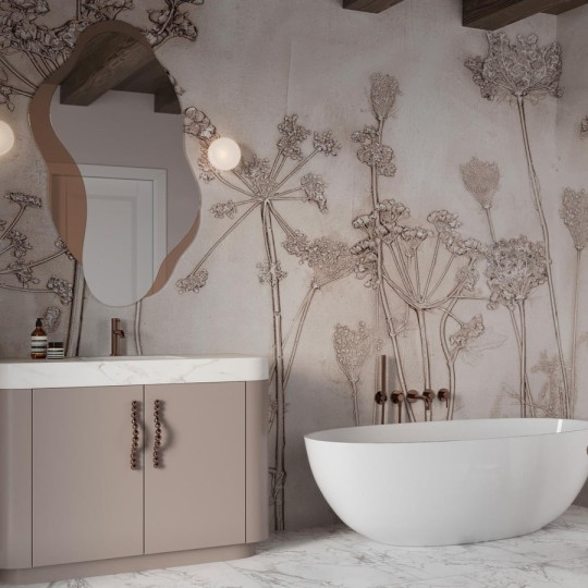 Wall Art Erbario - mural w suszone rośliny