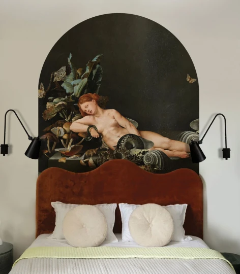 Wallcolors ARCH-92835 Arch Cleopatra - mural łuk w klasyczny portret kobiety