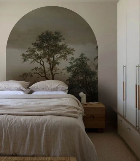 Wallcolors ARCH-9263 Arch Evening Grove - mural łuk w klasyczny pejzaż