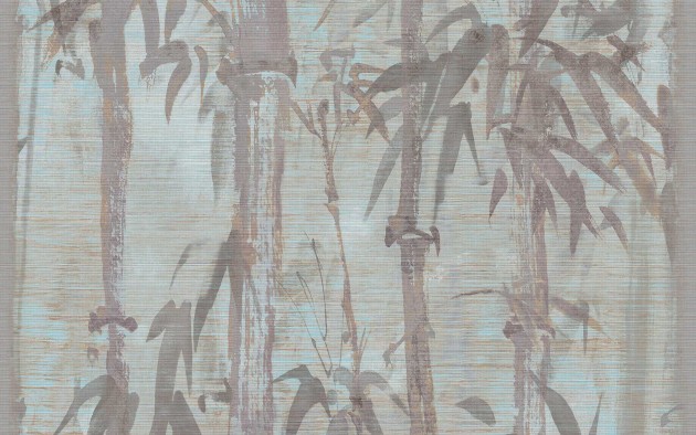 Texam MF102 Mystic Forest Ritsurin - tapeta w bambusowy ogród