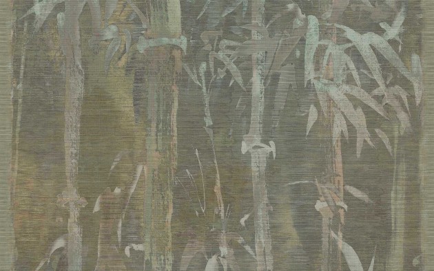 Texam MF106 Mystic Forest Ritsurin - tapeta w bambusowy ogród