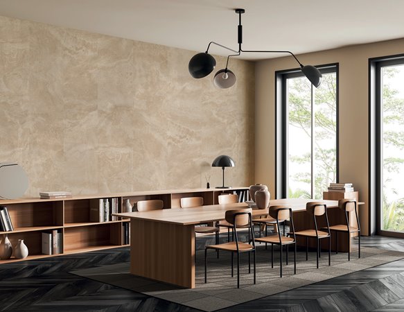 Texam RL102 Reale Belvedere - tapeta aksamitna o strukturze marmuru