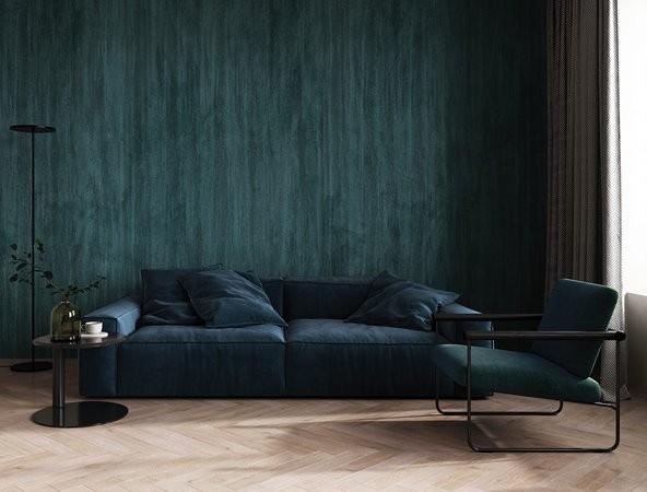 Texam RL204 Reale Medici - tapeta aksamitna imitująca fornir drewniany