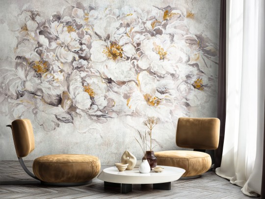 Wallcraft 1095 31 2501 2025 Blossin - mural w peonie