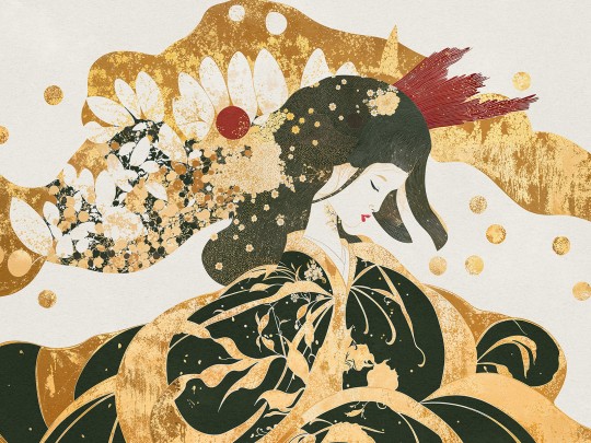 Wallcraft 1075 31 2501 2025 Sayumi - mural w japoński motyw