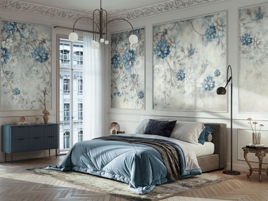 Wallcraft 930 33 2402 2025 Arcadia - mural w kwiaty