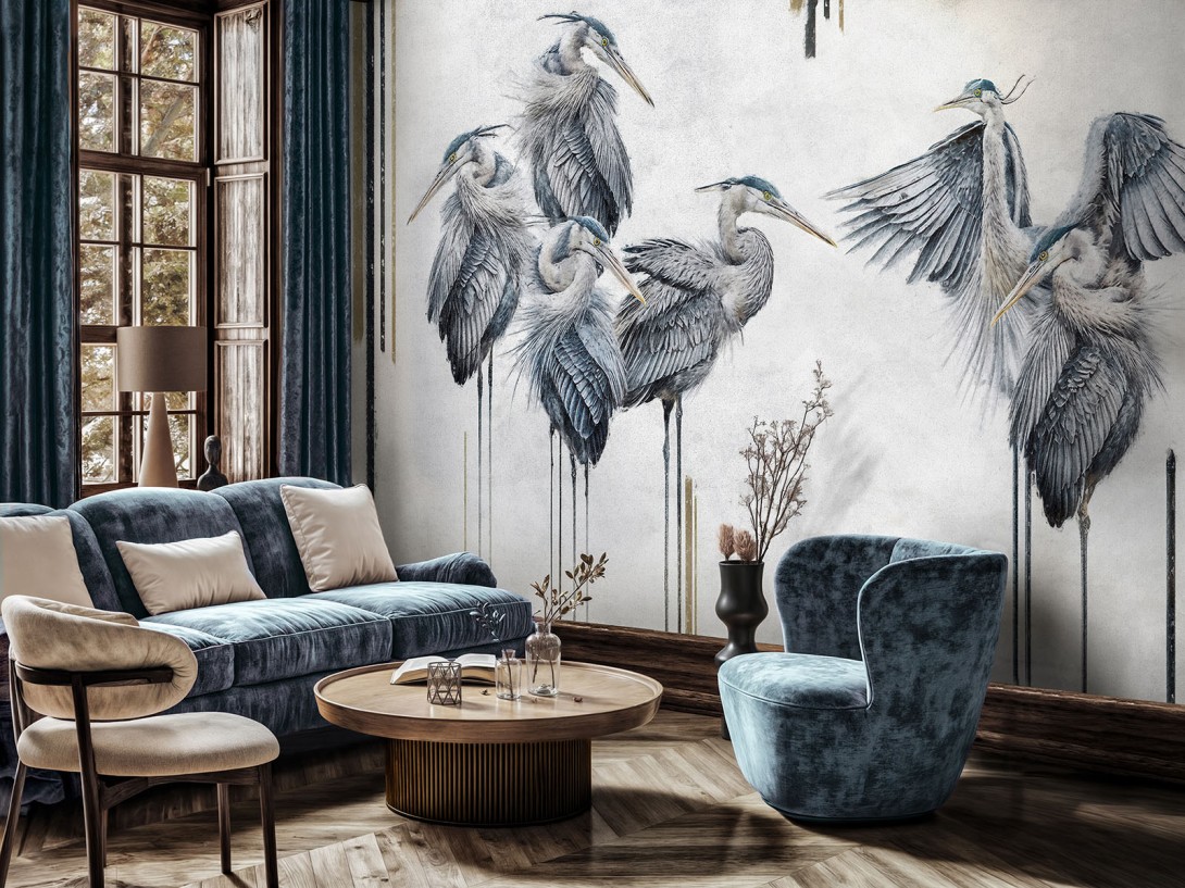 Wallcraft 980 31 2402 2025 Livia - mural w czaple