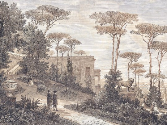 Wallcraft 920 32 2402 2025 Rosae - mural w renesansowy ogród