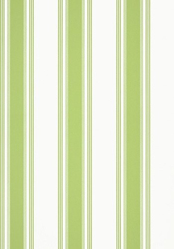 Thibaut T85050 Greenwood Brittany Stripe Green - tapeta w paski