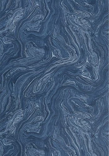 Thibaut T85073 Greenwood Venus Navy - tapeta imitująca marmur