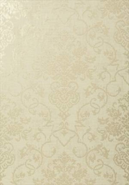 Thibaut T89120 Damask Resource 4 Alicia Metallic Pewter - tapeta strukturalna w roślinne ornamenty