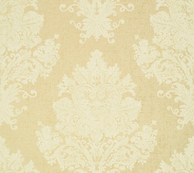 Thibaut T89151 Damask Resource 4 Licata Sand - tapeta w roślinne ornamenty stworzone z wypukłego tuszu