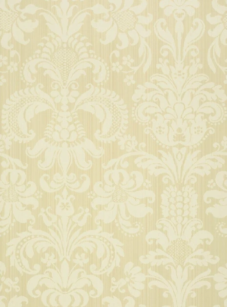 Thibaut T89166 Damask Resource 4 Ashley Butter - tapeta strukturalna w roślinne ornamenty