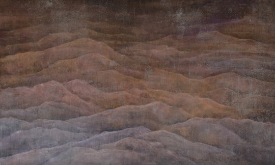 Rauv Harmony Peak Palette - mural w abstrakcyjny krajobraz górski