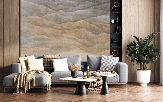 Rauv Harmony Peak Palette 2 - mural w abstrakcyjny krajobraz górski