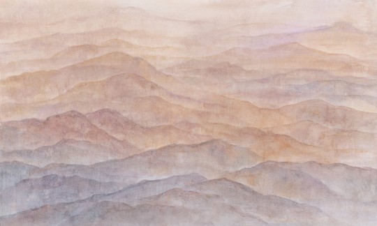 Rauv Harmony Peak Palette 3 - mural w abstrakcyjny krajobraz górski