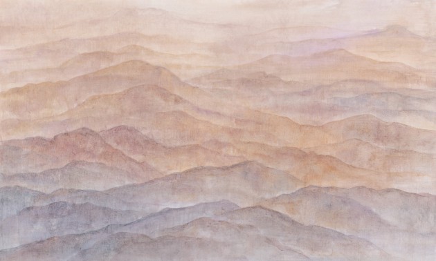 Rauv Harmony Peak Palette 3 - mural w abstrakcyjny krajobraz górski