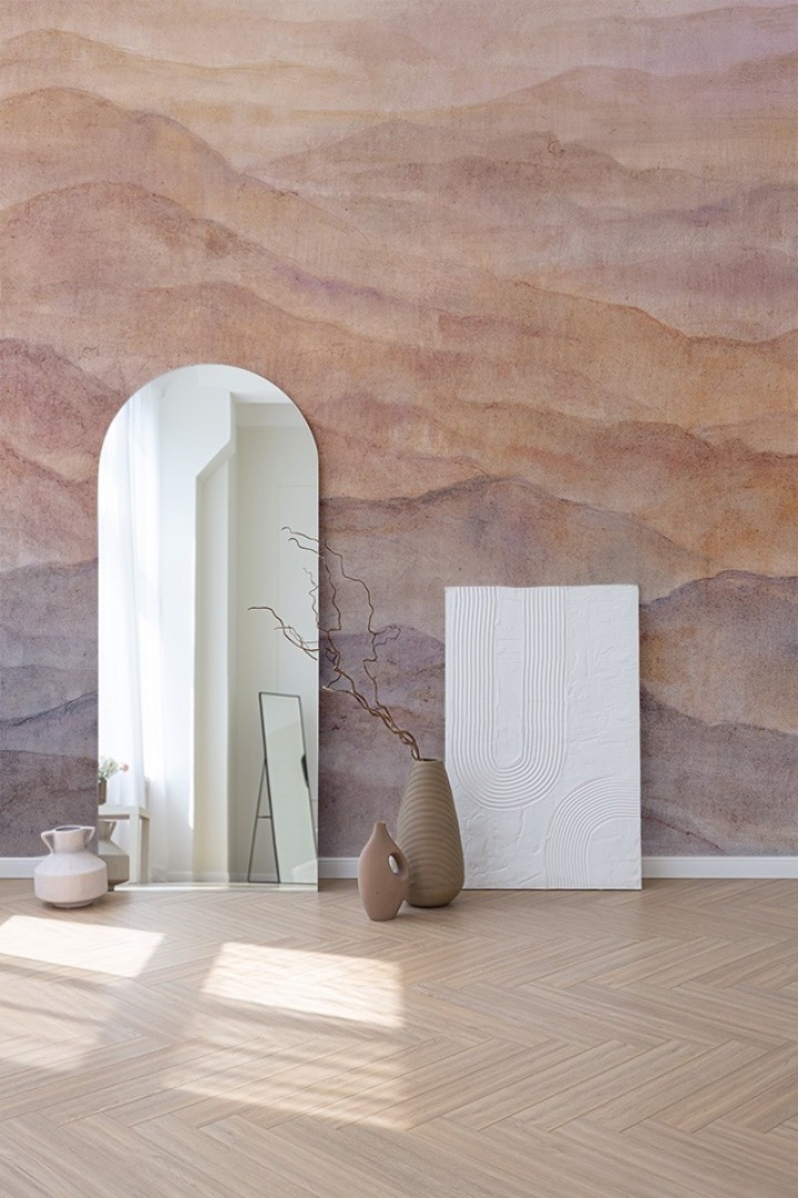 Rauv Harmony Peak Palette 3 - mural w abstrakcyjny krajobraz górski