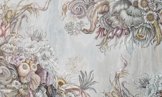 Rauv Harmony Nautical Nectar - mural w egzotyczne rośliny