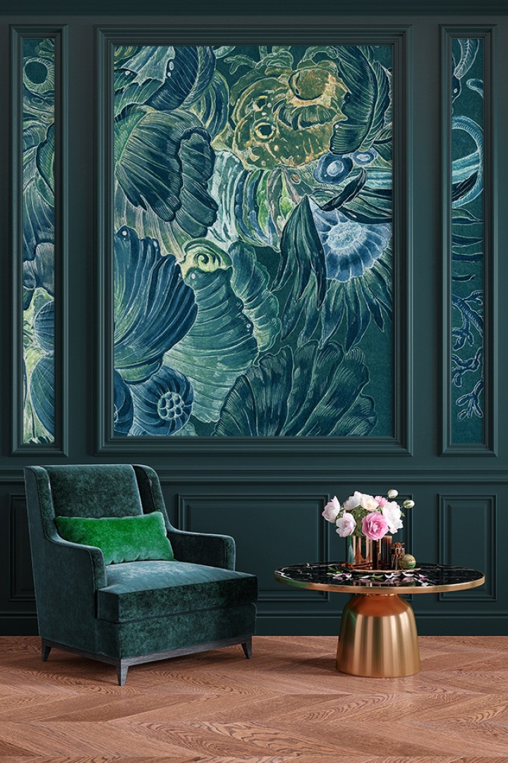 Rauv Harmony Oceanic Opulence 3 - mural w morskie rośliny