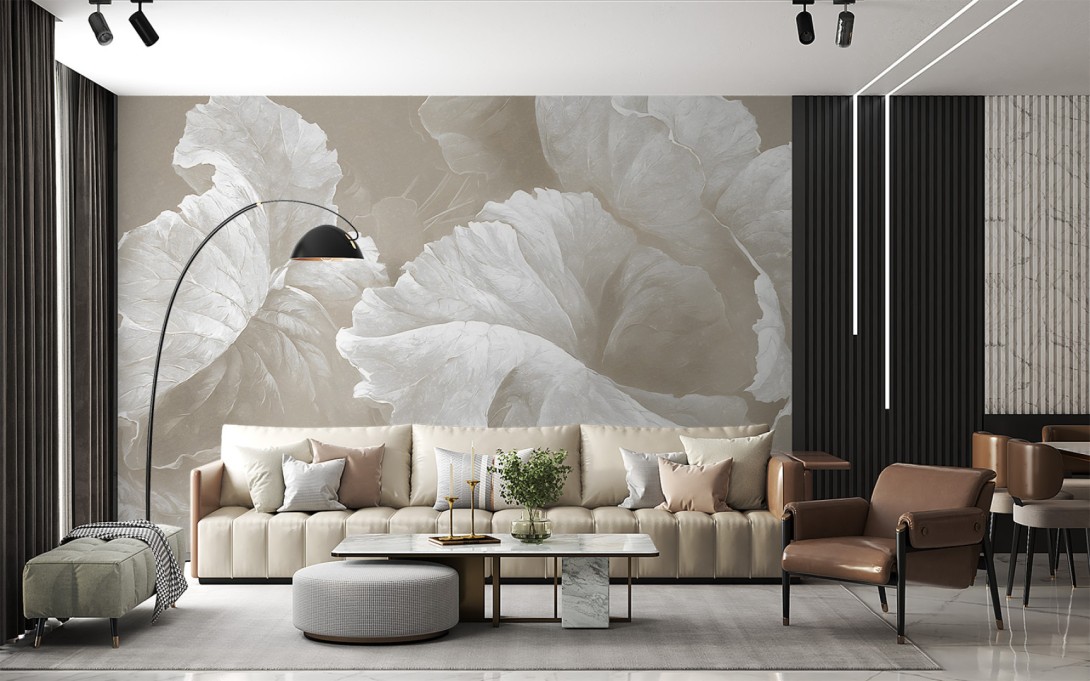 Rauv Harmony Wave Leaf 2 - mural w duże liście