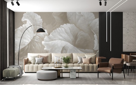 Rauv Harmony Wave Leaf 2 - mural w duże liście