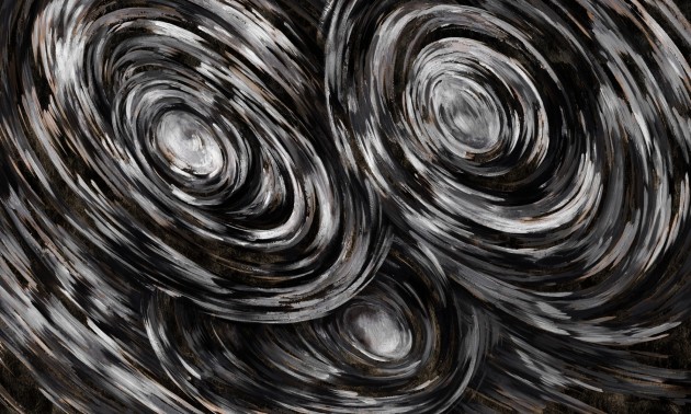 Rauv Harmony Vanguard Galaxy 2 - mural w abstrakcyjny wzór