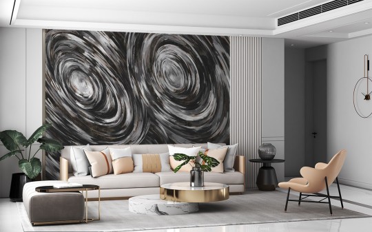 Rauv Harmony Vanguard Galaxy 2 - mural w abstrakcyjny wzór